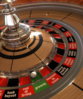 Financial Wheel of Fortune & Uncertainty