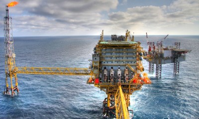 deep water oil rig flaring